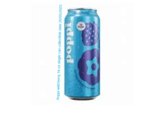 Poppi wild berry 16 oz single can collectible - Bild 1 von 1