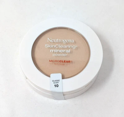Neutrogena SkinClearing Mineral Powder 10 Classic Ivory MicroClear - Image 1 of 3