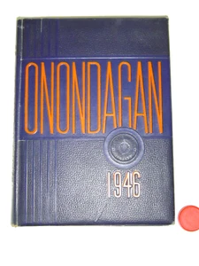 ONONDAGAN YEARBOOK 1946 Syracuse University NEW YORK G+ or better condition - Picture 1 of 8