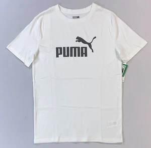 Boy's Puma Cat Cotton Short Sleeve Shirt NEW - Picture 1 of 2