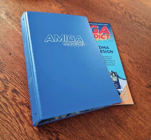 empty Amiga Addict magazine binder (for A4-sized magazines) - No mags included! - Picture 1 of 5