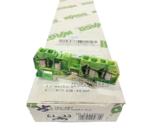 20PCS New Wago 281-687 281687 Terminal Block Brand Free Ship - Picture 1 of 4