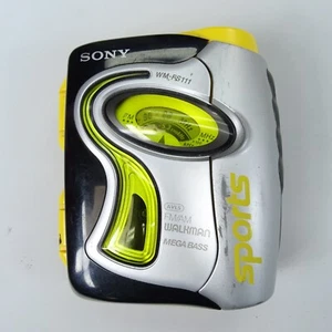 AS-IS Sony WalkMan WM-FS111 FM/AM Mega Bass Cassette Player For PARTS/REPAIR - Bild 1 von 4