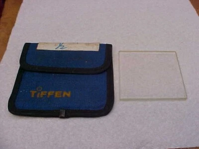 Tiffen Camera Lens Filter 3x3" Fog 1/2 with Pouch - Image 1 of 4