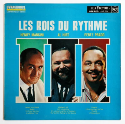 HENRY MANCINI, AL HIRT & PEREZ PRADO french 1963 RCA 445.014 STEREO vinyl LP - Image 1 of 2