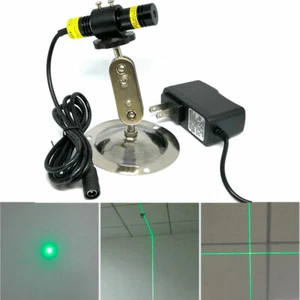 1668 515nm 10mW Green Generator Laser Module Dot Line Cross for Alignment DC12V - Picture 1 of 9