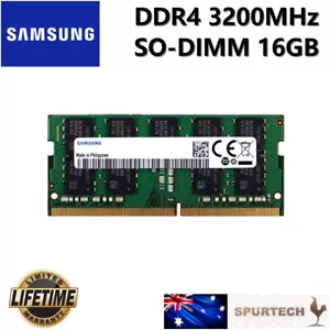 Samsung DDR4 SO-DIMM Laptop Ram PC4-25600 3200MHz 16GB (1X16GB) 16G OEM 1.2V - Picture 1 of 1