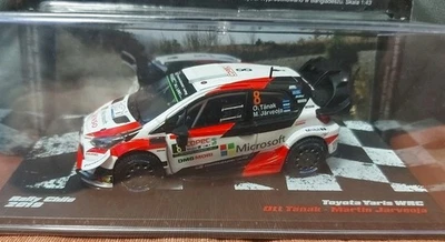 Die cast 1/43 Modellino Auto Toyota Yaris WRC Rally Chile 2019 Tanak -Deagostini - Immagine 1 di 4