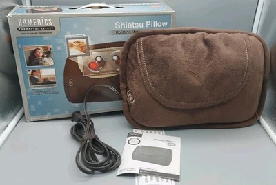 HoMedics Therapist Select ~ Rotating Massage Shiatsu Pillow with Heat SP-10H - Image 1 of 4
