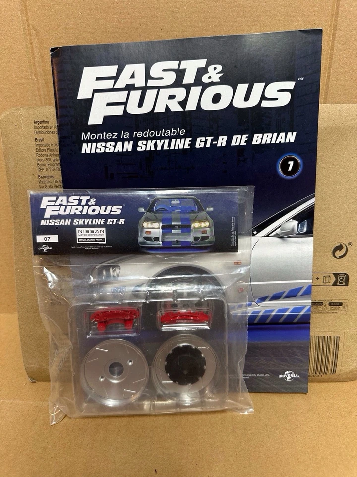 Nissan Skyline Fast & Furious Altaya 1/8 N 7 - Immagine 1 di 1