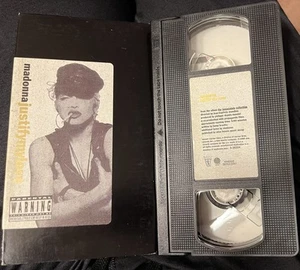 Vintage Madonna VHS, Justifymylove Video, 1990, Warner Reprise Bros., 5 Minutes - Imagen 1 de 2