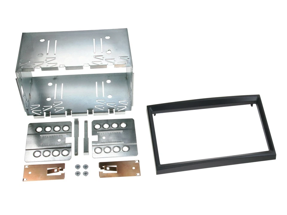Radioblende Set Doppel DIN Autoradio für Citroen C2 C3 Berlingo Peugeot 207 307 - Bild 1 von 1