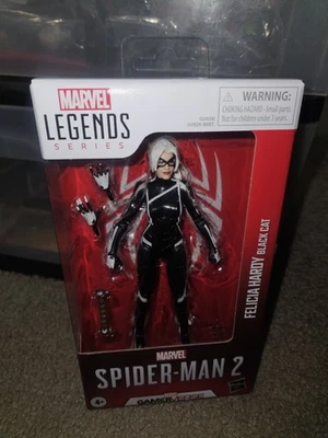 Marvel Legends Spider-Man 2 Gamerverse 6" BLACK CAT NIB  - Image 1 of 2
