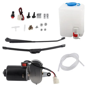 Car Electric Windshield Wiper Assembly Kit Universal Auto For UTV ATV - Picture 1 of 13