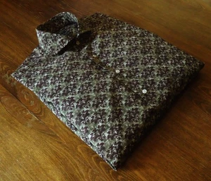 Orian talla XL/42/15 1/2 Slim hombres camisas hawaianas multicolor - Imagen 1 de 12