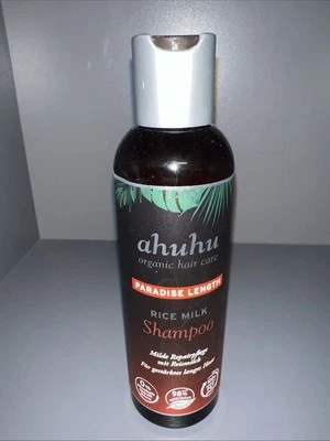(4,47€/100ml) AHUHU Shampoo mit Reismilch - Paradise Length - 200ml