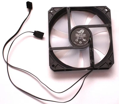 ASUS ROG RYUO Model 12 Cooling Fan 120mm 4-pin PWM PC Case Radiator - Image 1 of 2