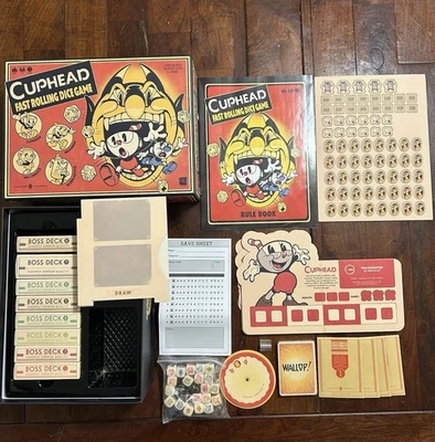 Cuphead Fast Rolling Dice Game NEW Open Box! 100% Complete! - Image 1 of 4