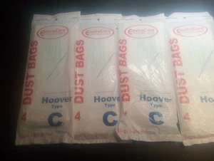 Vacuum Type C Bag  Fits For Hoover  (16 Bags)  See The Pictures  - Picture 1 of 5