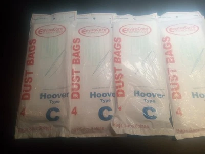 Vacuum Type C Bag  Fits For Hoover  (16 Bags)  See The Pictures  - Image 1 of 4