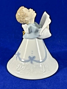Lladro "Heavenly Tenor" Singing Angel Bell Ornament #6372 1996 RARE BEAUTIFUL - Picture 1 of 13