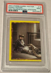 Pegatina Panini Harry Potter Philosophers Stone 2001 PSA grado 9 #13 - Imagen 1 de 4