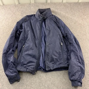 Polo Ralph Lauren Performance Jacke Herren Small Blau Windbreaker Reißverschluss defekt - Bild 1 von 10