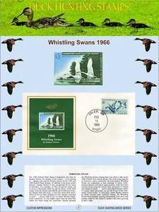 DUCK HUNTING STAMPS CANVAS WALL ART PAINTING PICTURES HANGING POSTERS HOME DECOR - Picture 1 of 1