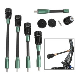 6" 8" 10" 12" Archery Bow Stabilizer Carbon Balance Bar Compoundbow Dampener Rod - Picture 1 of 20