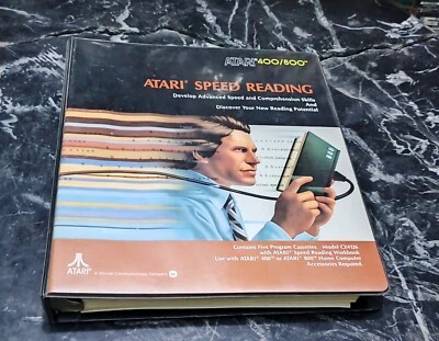 Atari 400/800/XL/XE, 1981 games cassette book made in usa - Image 1 of 4