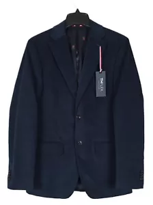 Tommy Hilfiger Men's Modern-Fit Stretch Corduroy Sport Coat Navy 40L NWT - Picture 1 of 7