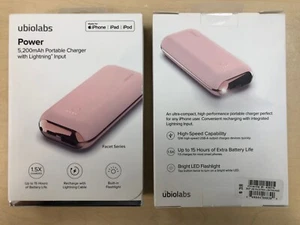 OEM UbioLabs 5200mAh Power Bank w/ MFi-Certified Lightning Input for iPhone/iPad - Picture 1 of 7