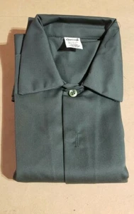 Camisas verdes con botones Corcraft estilo 3724 talla: 14 1/2 - Imagen 1 de 3