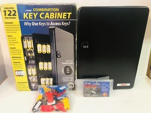 KeyGuard Combination Key Cabinet 122 Key Hooks - New - Picture 1 of 12