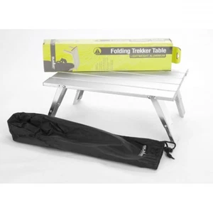 Folding Camping Trekker Table - Aluminium with Storage Case Folds Away by Summit - Picture 1 of 1