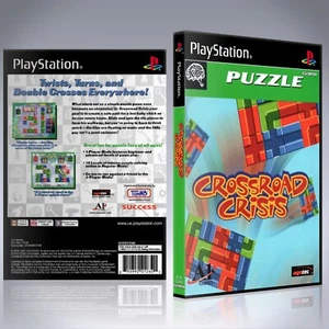 PS1 Case - NO GAME - Crossroad Crisis - Picture 1 of 2