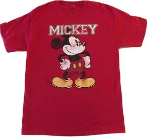 MICKEY MOUSE - T-Shirt Retro Look Large Size 100% Baumwolle von DISNEY - Bild 1 von 3