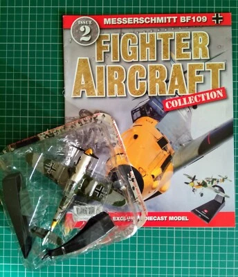 Вторая мировая война Люфтваффе Messerschmitt Bf 109F-4 JG 54, масштаб 1:72 литая модель. - Изображение 1 из 4