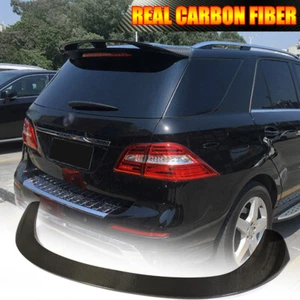 REAL CARBON Rear Roof Spoiler Window Wing Fit For Benz W166 GLE43 63 15-18 - Bild 1 von 14