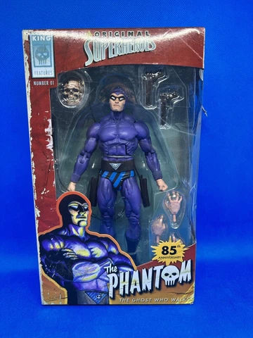 Neca Original Superheroes The Phantom 85th Anniversary The Ghost who walks 2022 Cover