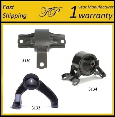 3 PCS MOTOR & TRANS MOUNT FOR 2007-2013 JEEP COMPASS 2.0L - AUTO TRANS - Image 1 of 4