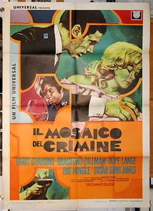 1968 JIGSAW Harry Guardino Bradford Dillman Hope Lange 2F Movie Manifesto - Picture 1 of 1