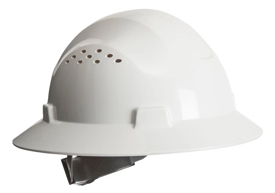 Sombrero duro de seguridad ventilado Portwest PW52 ala completa Premier ANSI Foto 1 de 1