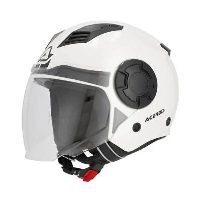 Casco Jet ACERBIS Jet Vento Bianco Lucido
