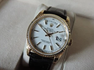 Rolex Day Date - 18K / 750er Gelbgold - Ref. 18238 + Box etc - S-Serie aus 1994 - Bild 1 von 16