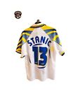 Vintage Parma AC Football Home Shirt 1996-1997 #13 Stanic Croatia Maglia Jersey