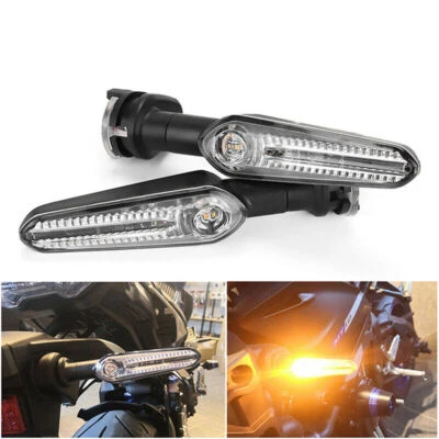 Lámpara ámbar con luz de giro LED para motocicleta para YAMAHA MT-07 MT-09 MT-10 TRACER Foto 1 de 4