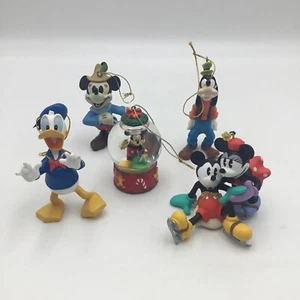 Disney Christmas Ornament Lot Mickey Mouse Donald Duck & Minnie Mouse more KKKK - Picture 1 of 7