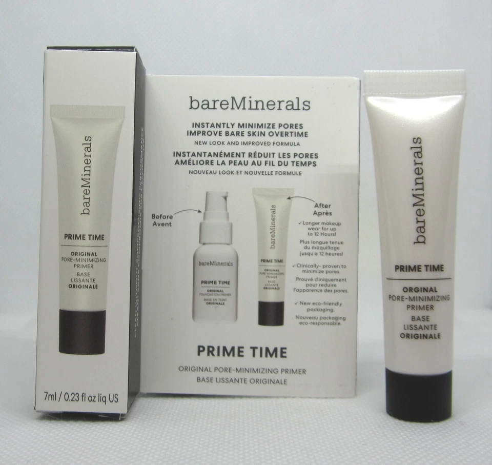 bareMinerals Prime Time Original Pore Minimizing Primer mini sample 0.23 oz. - Image 1 of 1