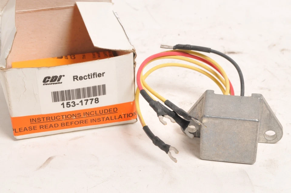 CDI Rectifier 153-1778 for Johnson Evinrude OMC BRP 4-wire 4HP-60HP 1974-2005 - Image 1 of 3